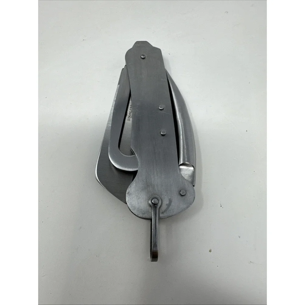 Stainless steel rigging‎ knife, 3 elements, 3.5